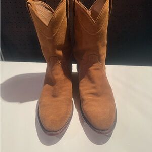 Men's Tecovas SHANE Suede Cowboy Boots 10D